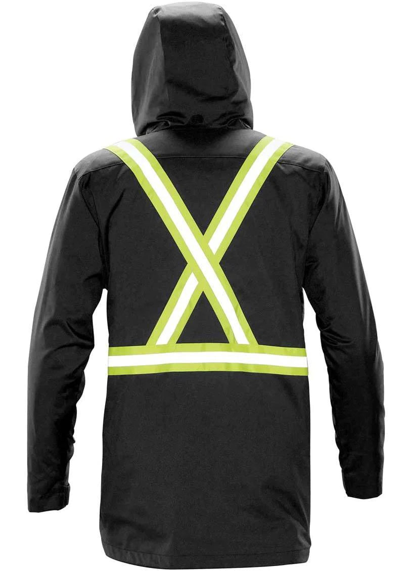 Manteau parka unisexe à système réfléchissant vortex HD 3 en 1