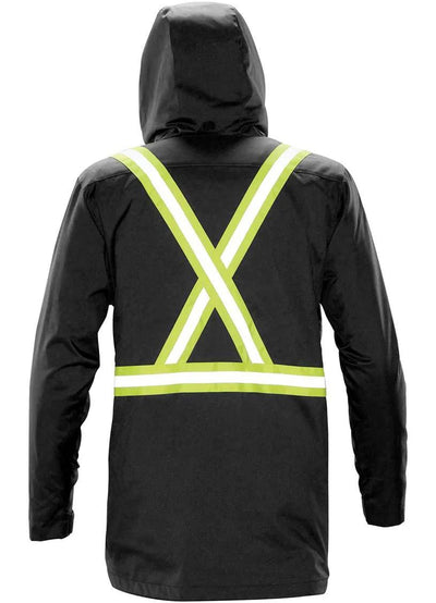 Manteau parka unisexe à système réfléchissant vortex HD 3 en 1