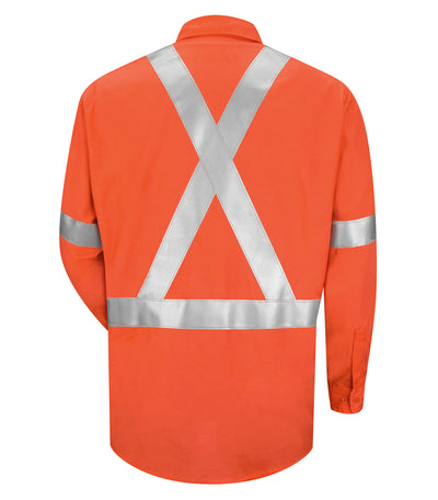 Chemise à manches longues haute visibilité