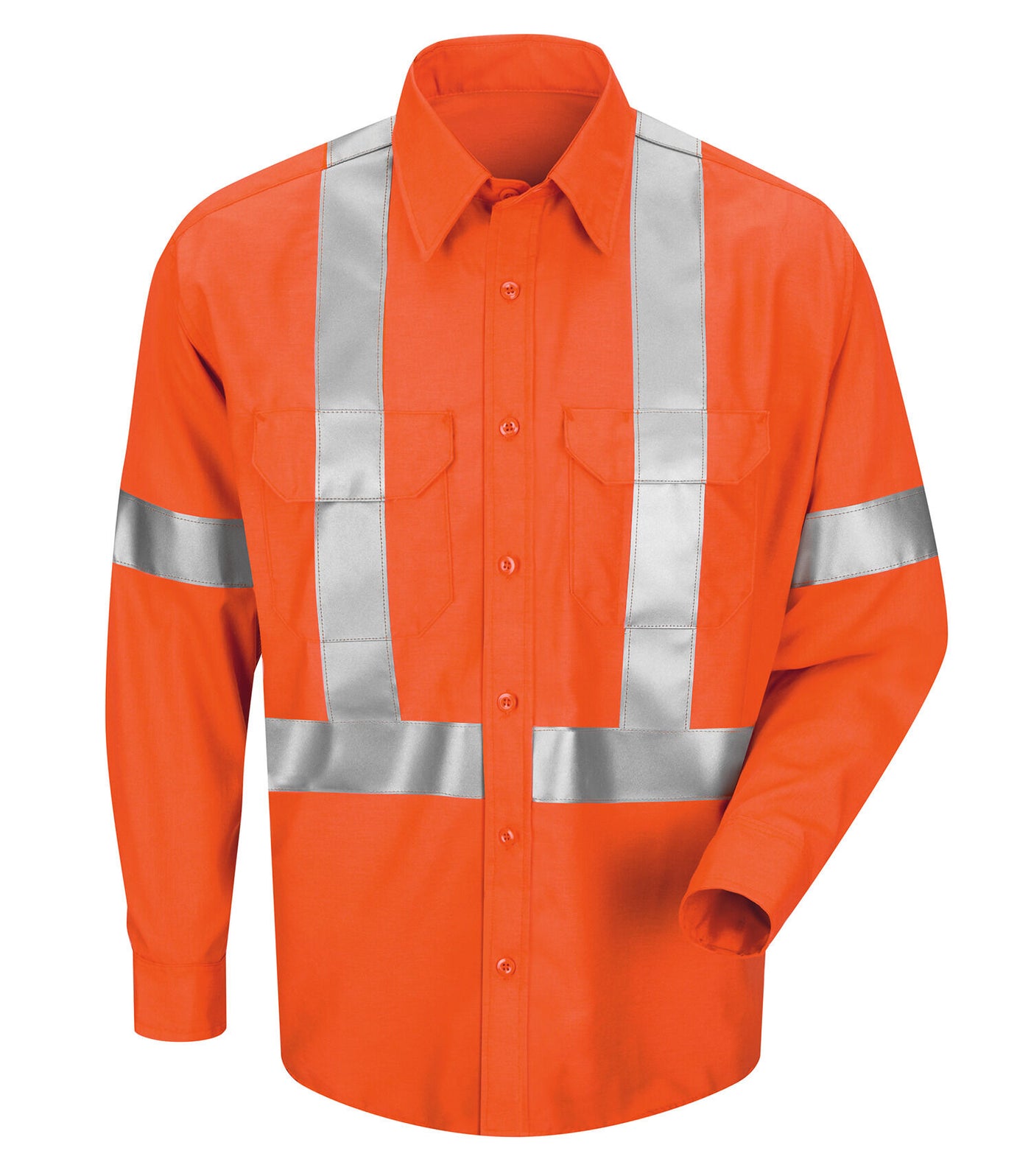 Chemise à manches longues haute visibilité