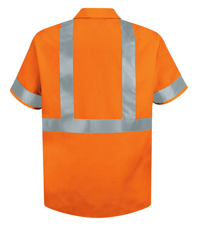 Chemise à manches courtes haute visibilité
