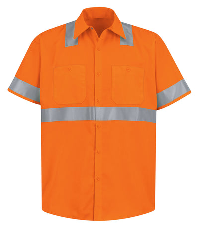 Chemise à manches courtes haute visibilité